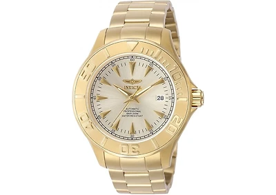 Invicta Men's 7039 Signature Automatic 3 Hand Champagne Dial Watch