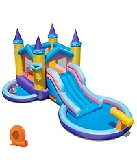 Hongge 6 in 1 Inflatable Kids Water Park for Yard