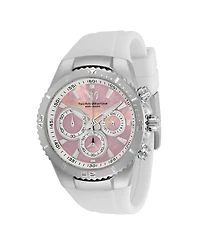Technomarine Women's Tm-220076 Manta Quartz Chronograph Pink Dial Watch