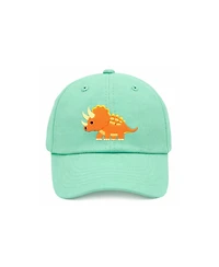 Bits & Bows Boys Little/Big Triceratops Baseball Hat
