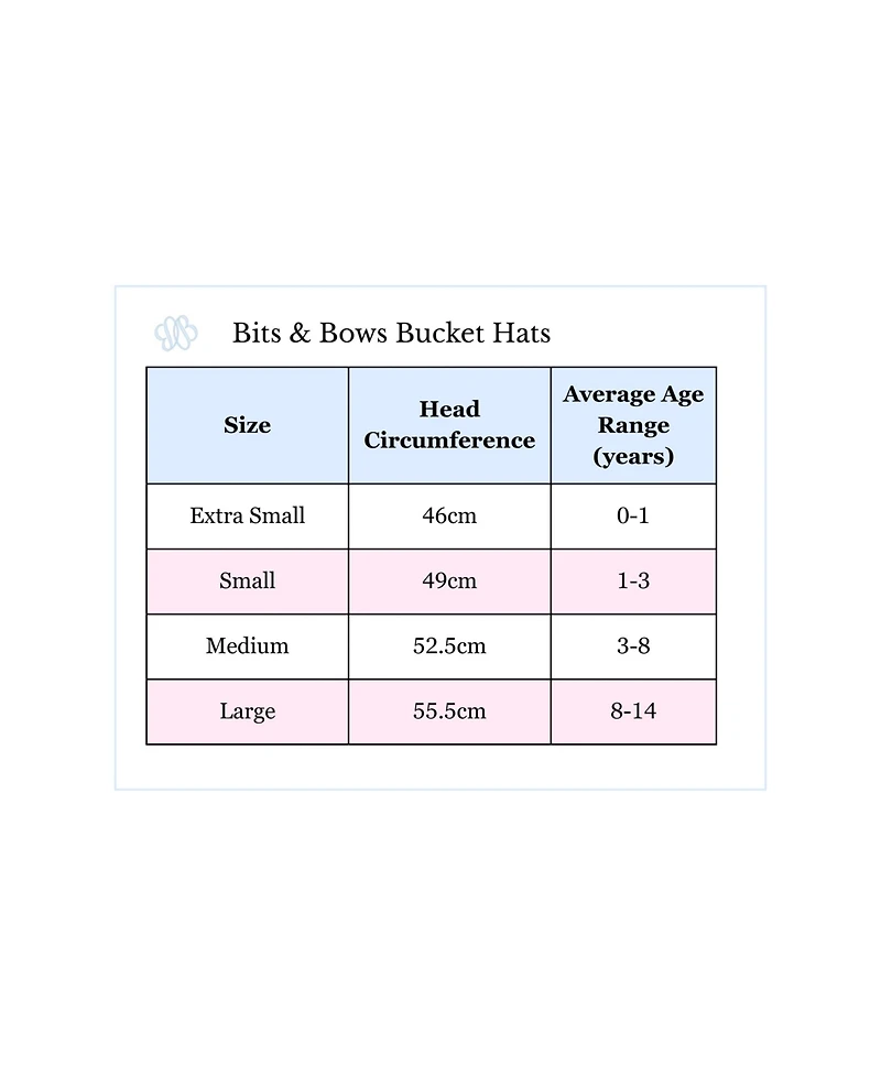 Bits & Bows Boys Little/Big Caddie Bucket Hat