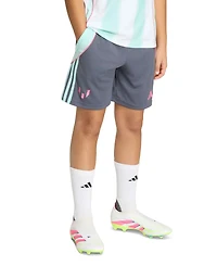 adidas Boys' and Girls' 6-20 Messi Soccer Shorts