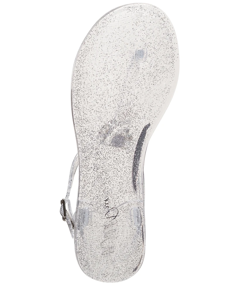 Wild Pair Women's Qahira Jelly Round Toe Thong Flat Sandals, Macy's Exclusive