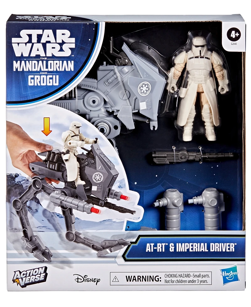 Star Wars ActionVerse At-rt and Imperial Remnant At-rt Driver
