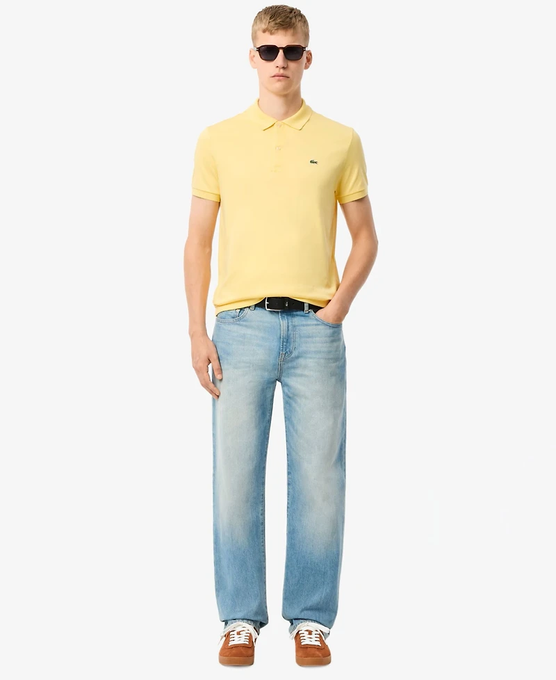Lacoste Men's Regular Fit Soft Touch Short Sleeve Polo Shirt