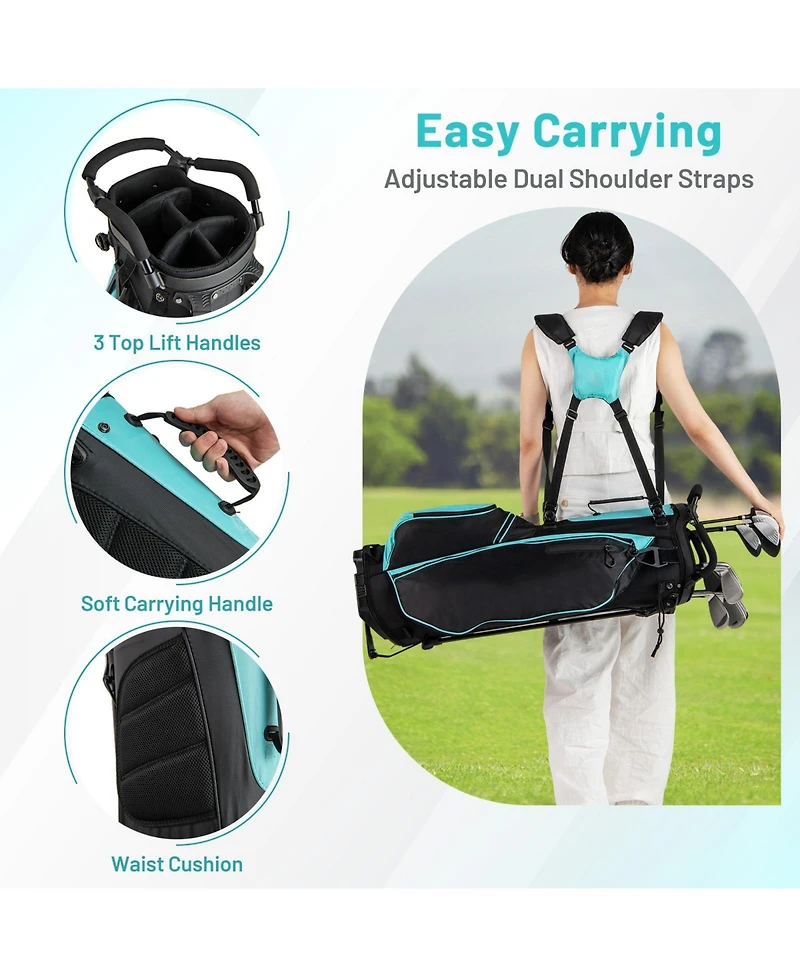 Mecale Women s Complete Golf Club Set with Stand Bag
