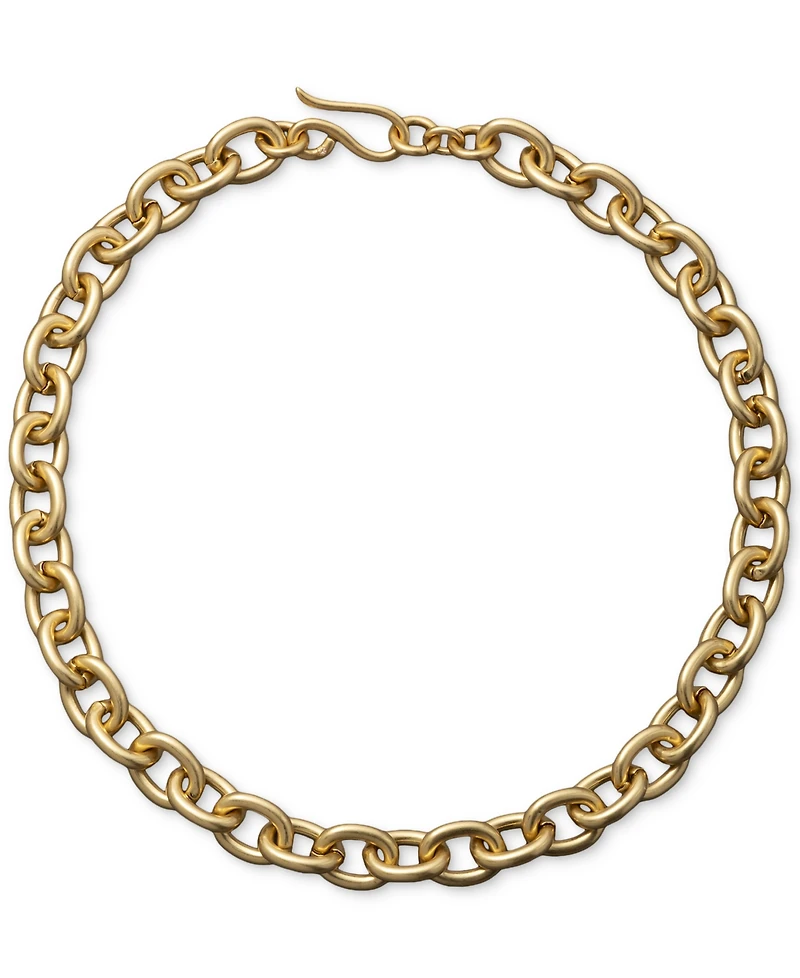 Donna Karan Gold-Tone Drama Link Collar Necklace
