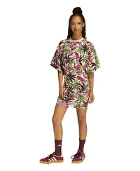 adidas Women's Printed Crewneck Mini Dress