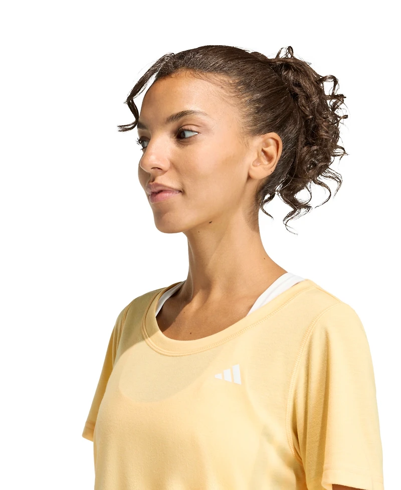 adidas Women's Workout Essentials Seamless Scoop Neck T-Shirt