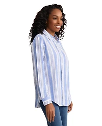Jones New York Women's Long-Sleeve Oversized Shirt