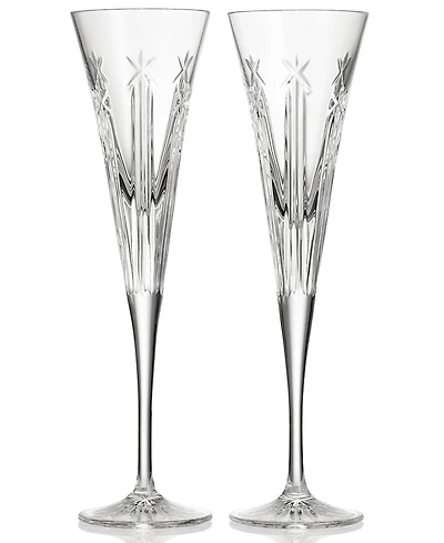 Waterford US250 Crystal Flutes, Set of 2