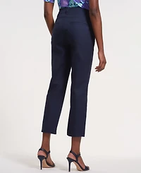 Isaac Mizrahi Women's Straight-Leg Ankle-Length Pants