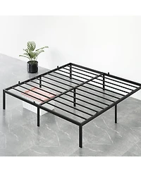 gaomon Full Metal Platform Bed Frame Heavy Duty Quiet Storage Slats No Box Spring Kid Friendly