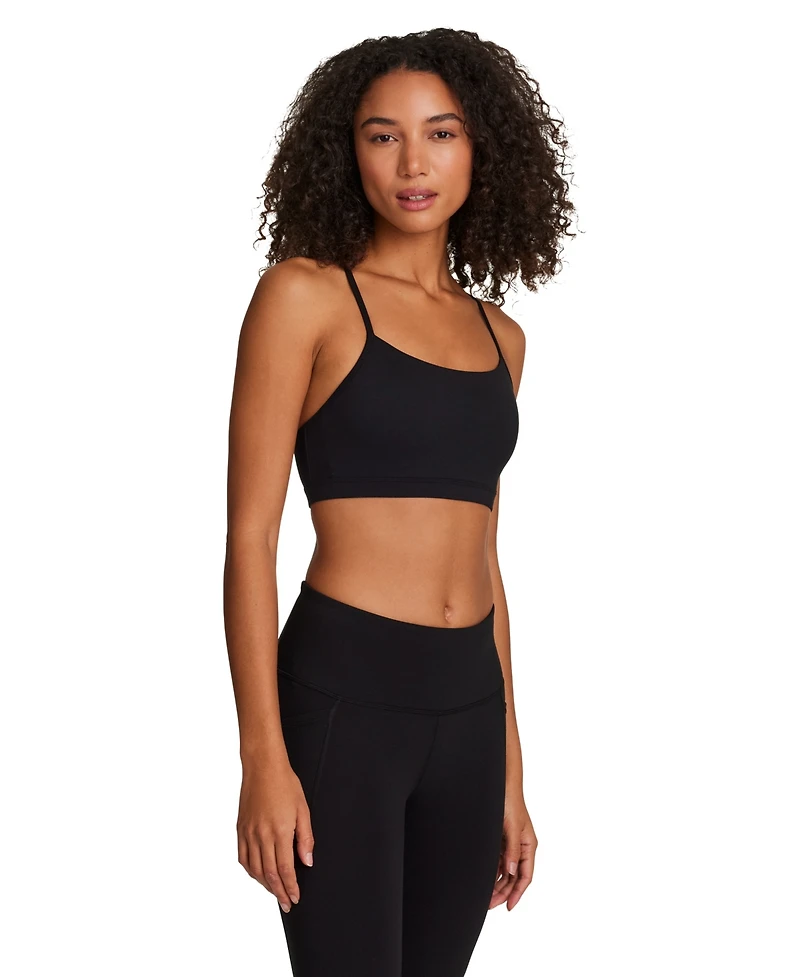 Reebok Women's Cropped Pull-On Bra
