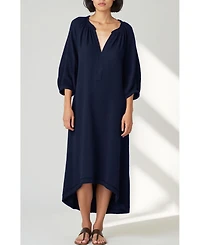 Ocean+Main Women's Gauze Dress with Pockets