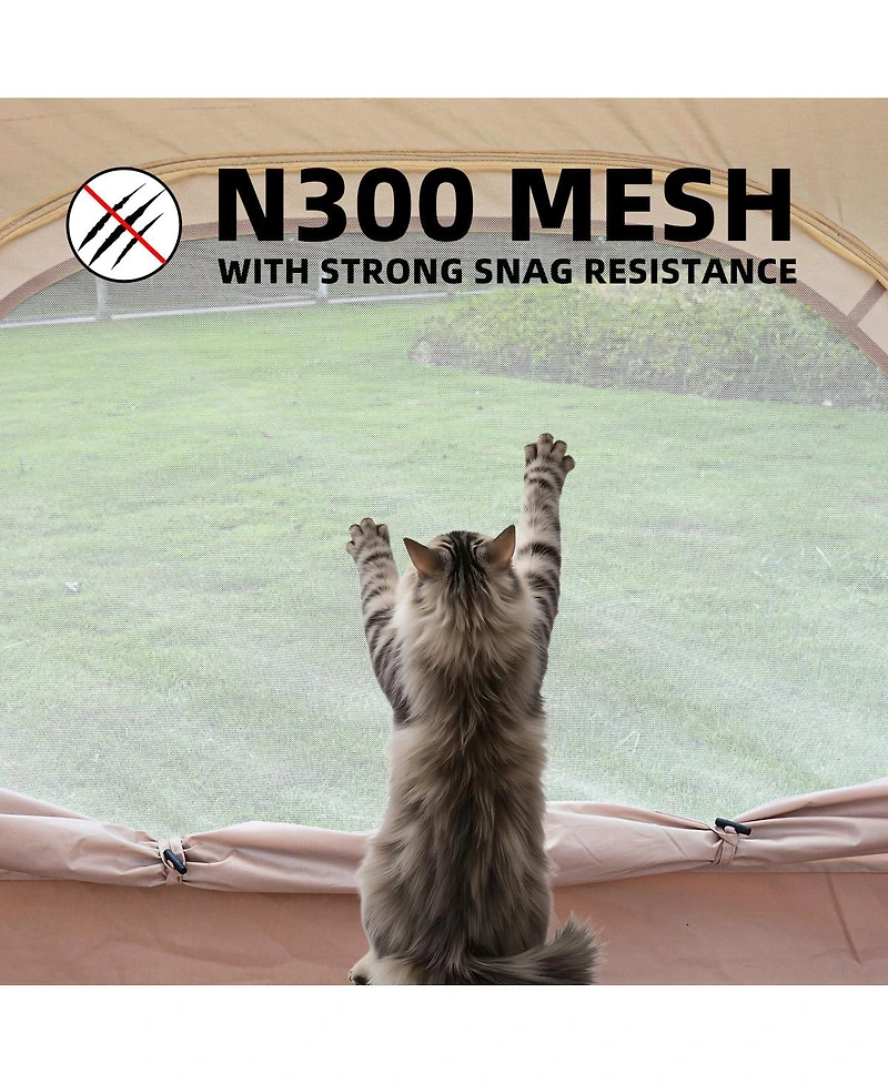 Streamdale Furniture Inflatable Camping Tent 4-6 Person, Easy Setup, 8.2'x10.5