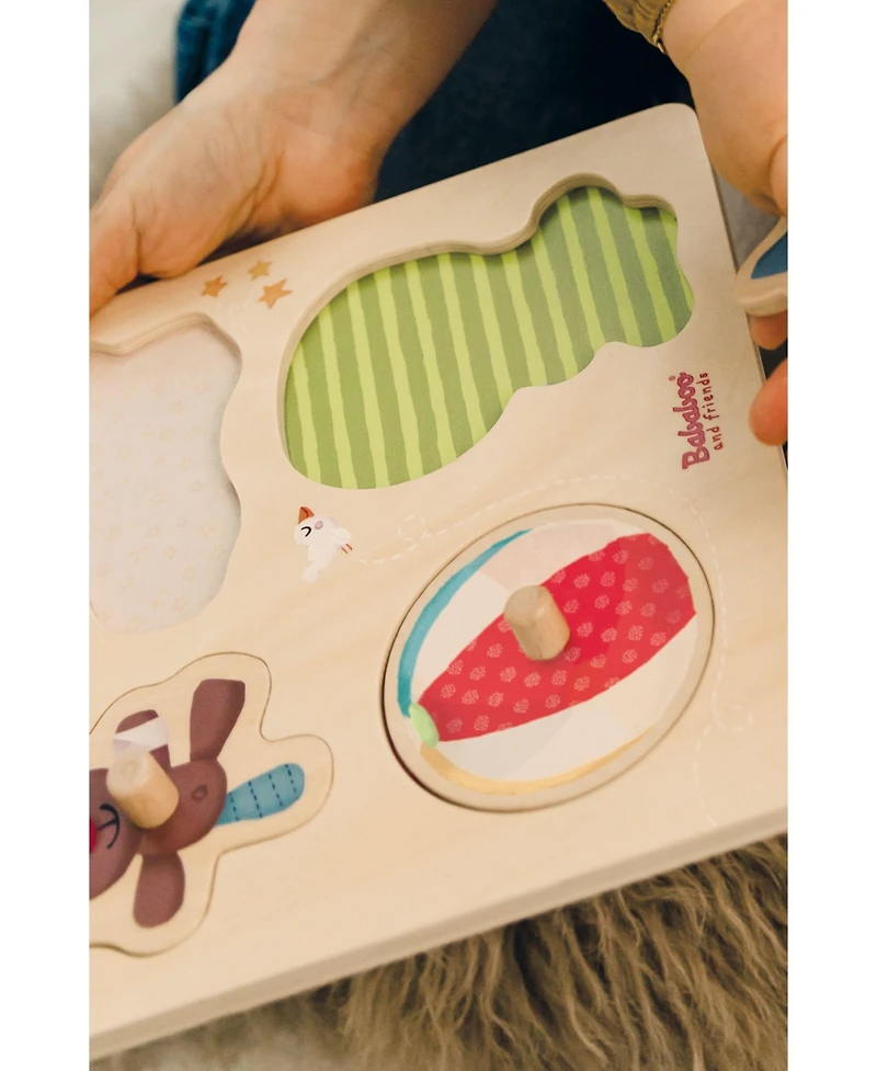 Bababoo and friends Bababoo Lion Favorite Treasures Clutching Puzzle