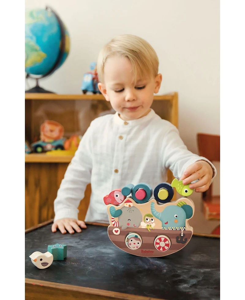 Bababoo and friends on Board Balancing Game