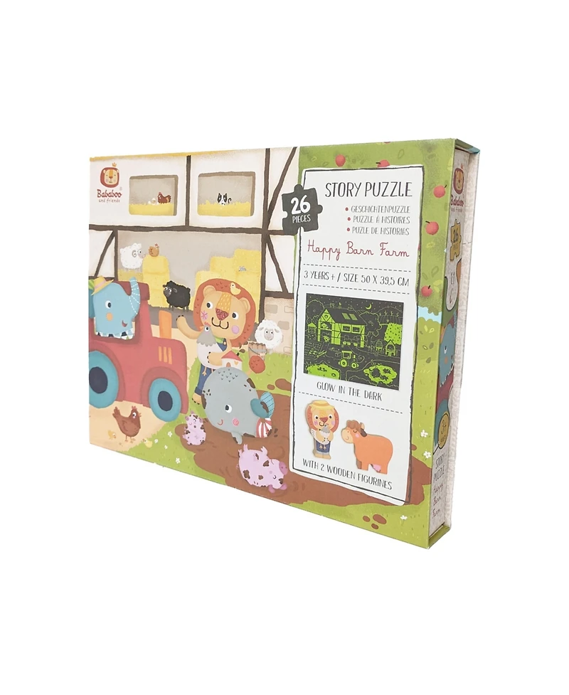 Bababoo and friends Happy Farm Activity Story Puzzle