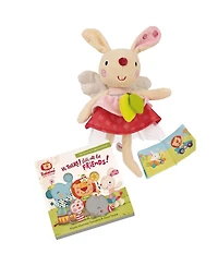 Bababoo and friends Pippa Bunny Let s All Be Friends Book & Plush Set