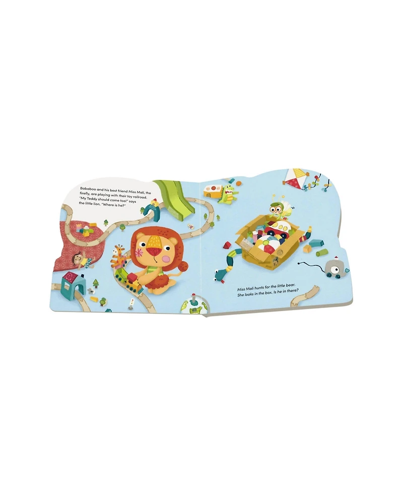 Bababoo and friends Lion Character Book & Plush Set