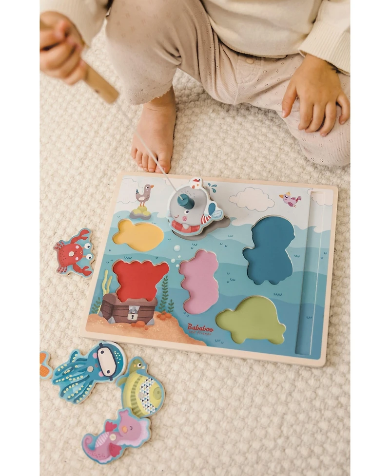 Bababoo and friends Wilma Whale Loves the Sea Fishing Game Puzzle