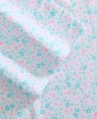 Betsey Johnson Leopard Rosettes Printed Microfiber -Pc. Sheet Set