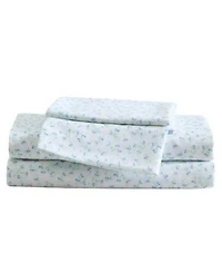 Betsey Johnson Ballet Floral Printed Microfiber Sheet Set