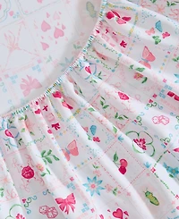 Betsey Johnson Pretty Tiles Microfiber 3-Pc. Sheet Set