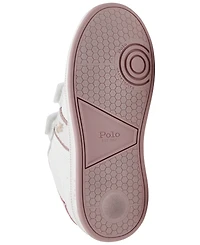 Polo Ralph Lauren Little Kids Heritage Court Iii T-Toe Ez Casual Sneakers from Finish Line