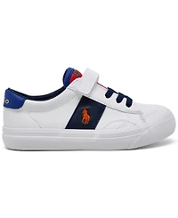 Polo Ralph Lauren Little Girls Ryley Fastening Strap Casual Sneakers from Finish Line