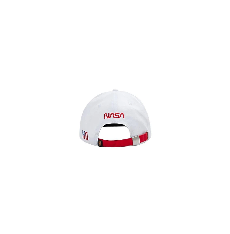 Alpha Industries Men's Nasa Worm Logo Cap