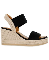 Mia Women's Brittni Round Toe Wedge Sandals