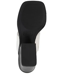 Mia Women's Fawn Block Heel Slip-On Dress Sandals