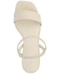 Mia Women's Elastic Ankle-Strap Dress Sandals