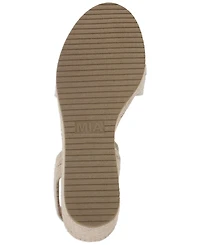 Mia Women's Barossa Horsebit Ankle-Strap Espadrille Wedge Sandals