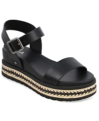 Mia Women's Kiera Espadrille Platform Casual Sandals