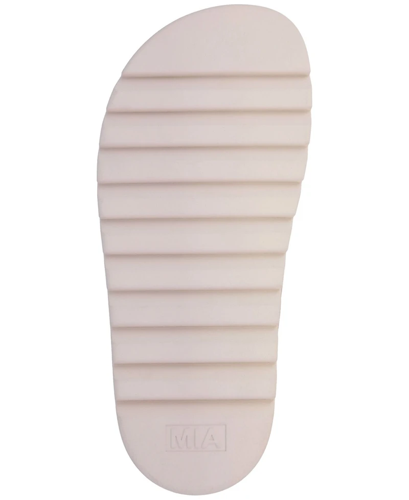 Mia Women's Teresa Crisscross Platform Slide Sandals