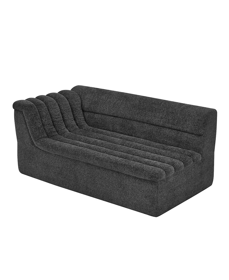 Streamdale Furniture L-Shaped Modular Sectional Sofa with Chaise, Chenille Upholstered