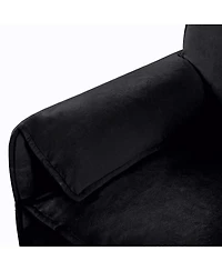 Streamdale Furniture Oversized Chenille Loveseat Sofa, 2-Seater Small Cloud Couch