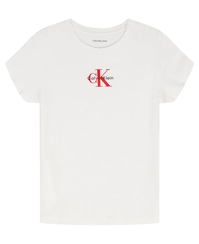 Calvin Klein Girls' 8-16 Short-Sleeve T-Shirt