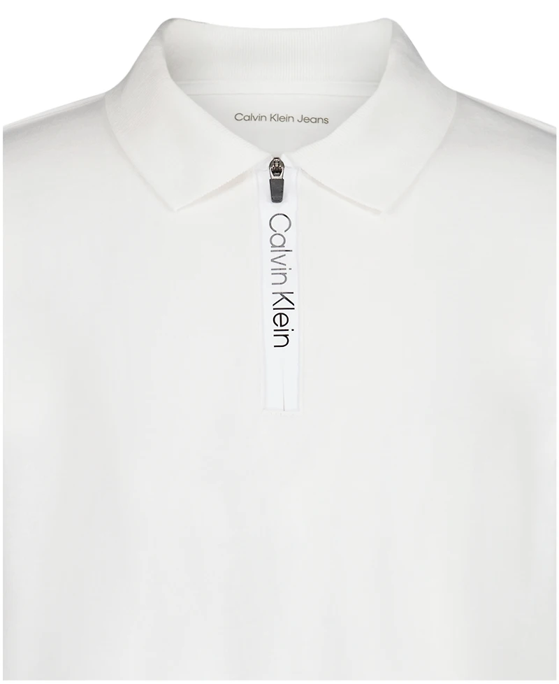 Calvin Klein Boys' 8-20 Short-Sleeve Polo Shirt