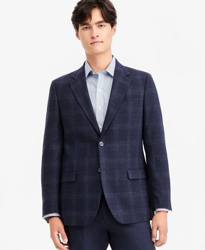 Nautica Men's Modern-Fit Tweed Patterned Sport Coat