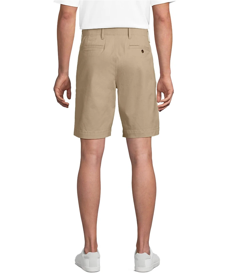 Lands' End Men's Knockabout 9" Comfort Waist Classic Fit Chino Short