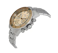 Invicta Men's Pro Diver Quartz Chronograph Champagne Dial Watch