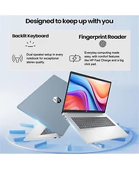 Hp Essential 17.3" Entry Traditional Laptop Amd Ryzen 5 7430U 16GB Ram Amd Radeon Graphics 2TB Ssd Storage Windows 11 Pro Hd+ 60Hz