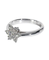 Pre-Owned Tiffany & Co Platinum Diamond Flower Ring