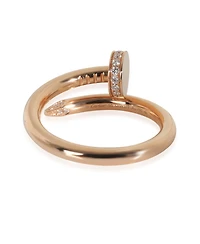 Pre-Owned Cartier Rose Gold Diamond Juste Un Clou Ring