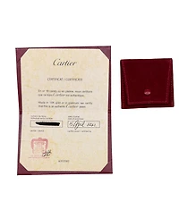 Pre-Owned Cartier 3-Tone Gold Small Model Trinity Ring