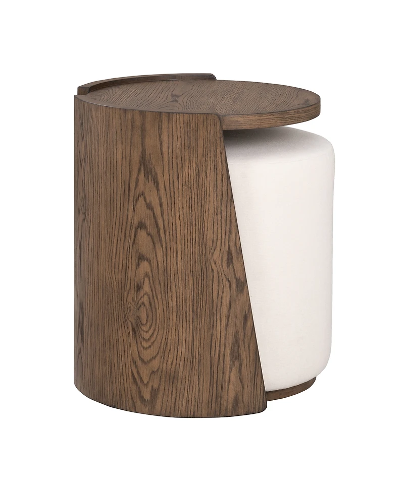 Cayden 20" Fabric End Table Pouf